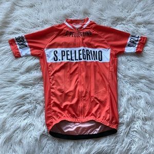 NWOT S.PELLEGRINO Retro Classical Cycling Jersey